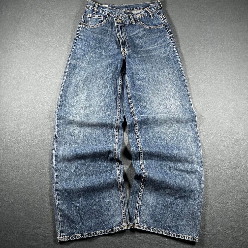 Zara Women's Blue and Navy Jeans
